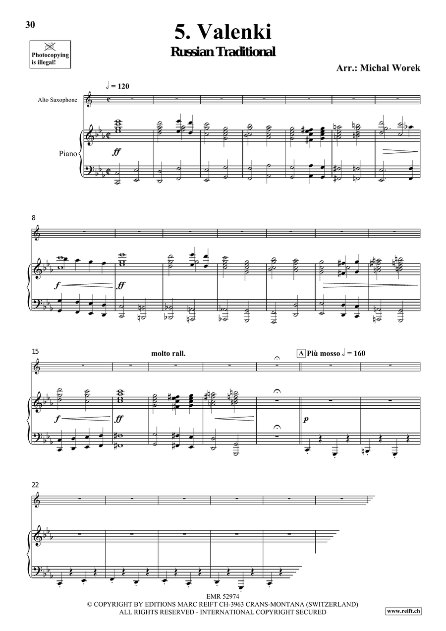 Around The World Volume 7 Alto Saxophone scores gallery preview page 9