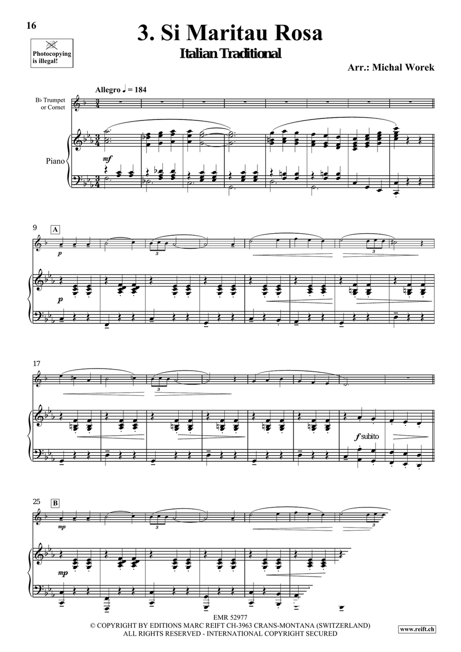 Around The World Volume 7 Cornet scores gallery preview page 7