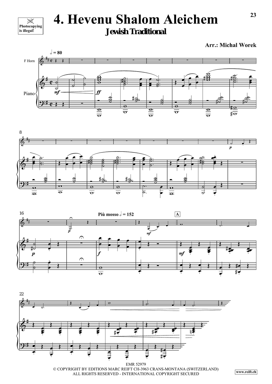 Around The World Volume 7 Horn scores gallery preview page 8