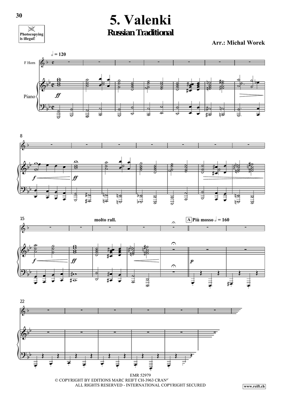 Around The World Volume 7 Horn scores gallery preview page 9
