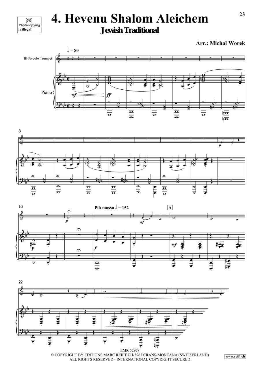 Around The World Volume 7 Piccolo Trumpet scores gallery preview page 8