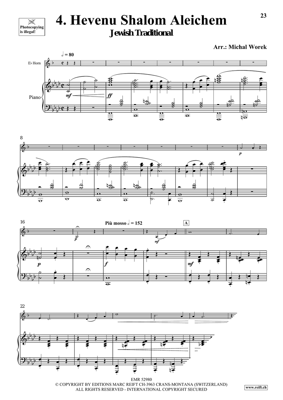 Around The World Volume 7 Horn scores gallery preview page 8