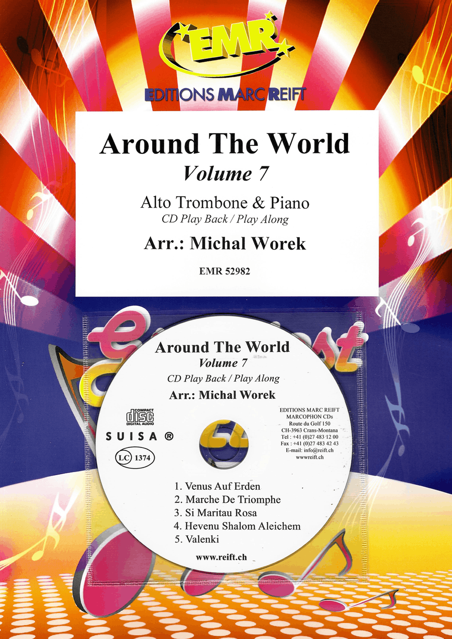 Around The World Volume 7 Piano Accompaniment scores gallery preview page 1