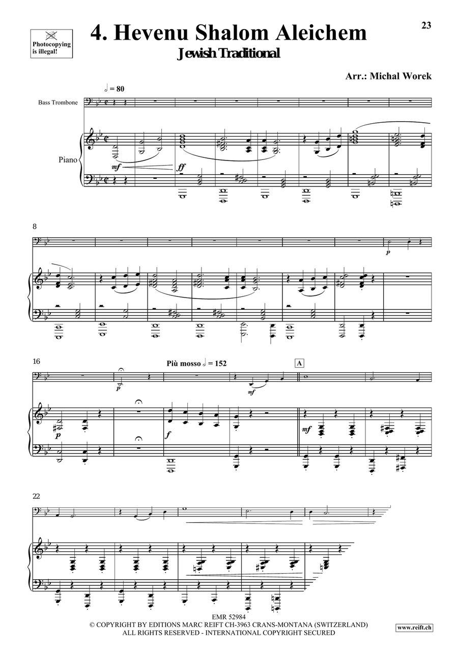 Around The World Volume 7 Trombone scores gallery preview page 8