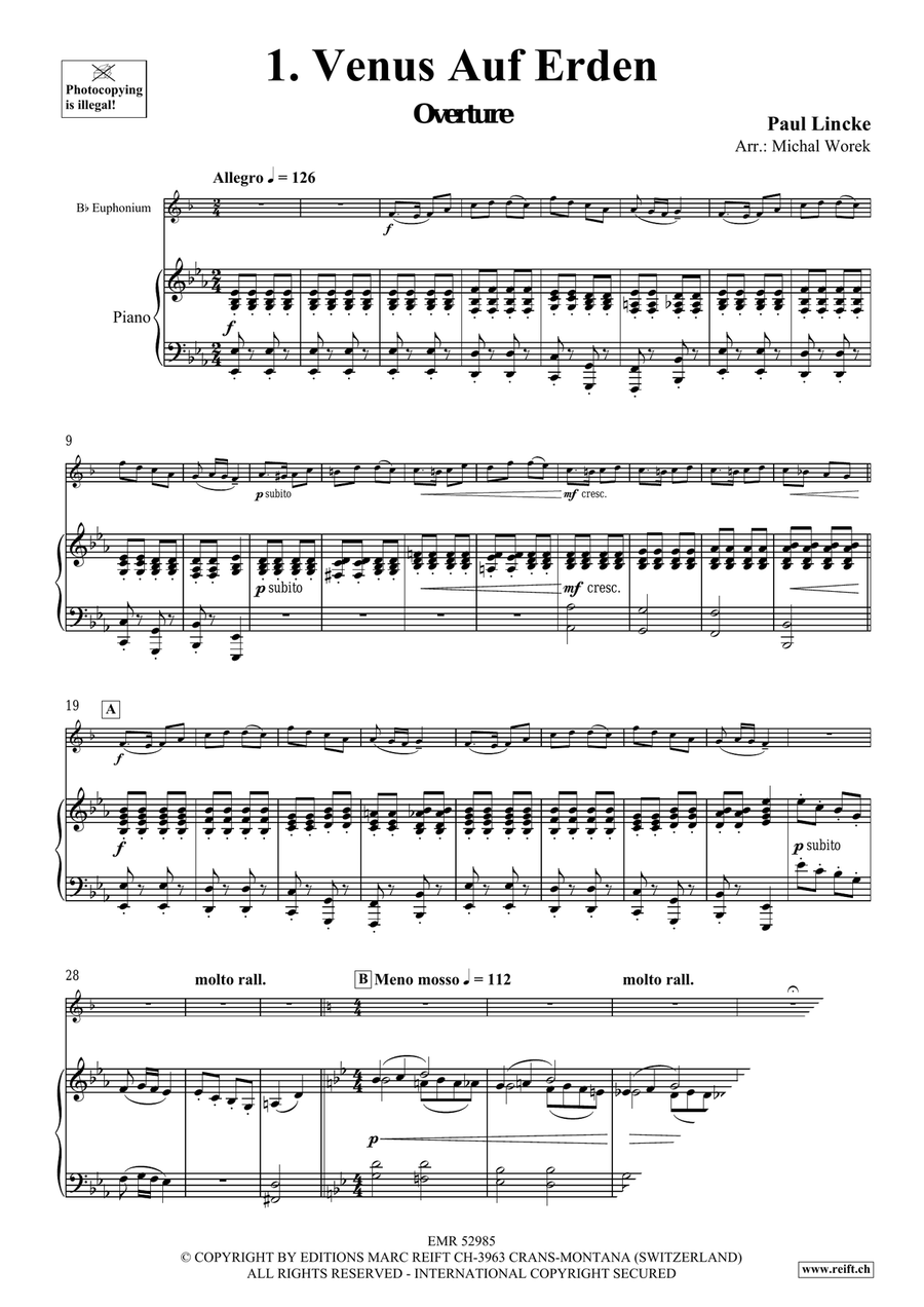 Around The World Volume 7 Euphonium scores gallery preview page 5