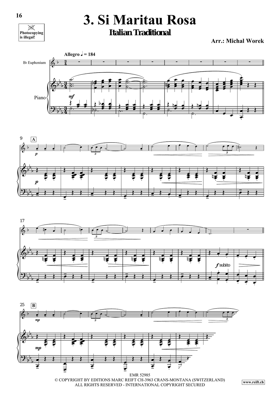 Around The World Volume 7 Euphonium scores gallery preview page 7