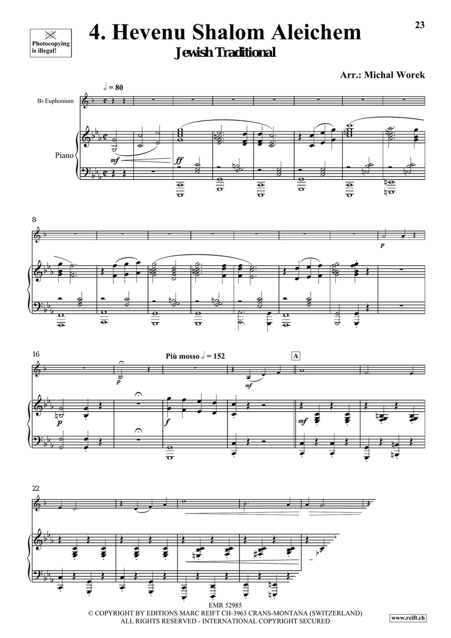 Around The World Volume 7 Euphonium scores gallery preview page 8