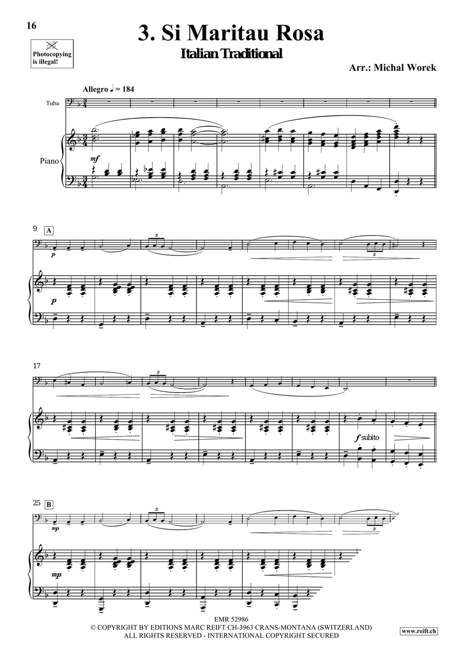 Around The World Volume 7 Tuba scores gallery preview page 7
