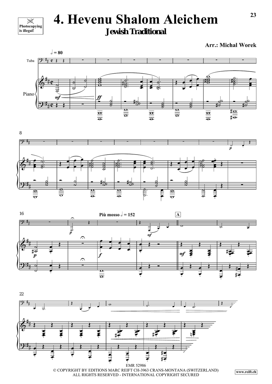 Around The World Volume 7 Tuba scores gallery preview page 8