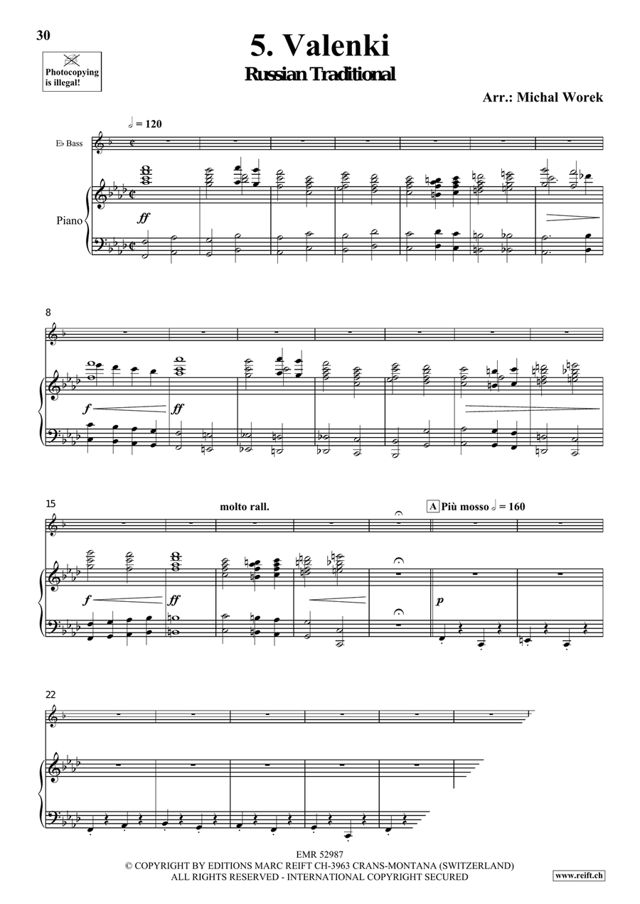 Around The World Volume 7 Piano Accompaniment scores gallery preview page 9