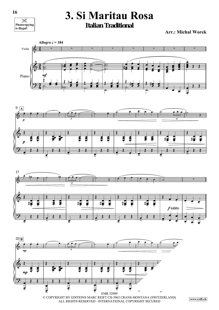Around The World Volume 7 Violin Solo scores gallery preview page 7
