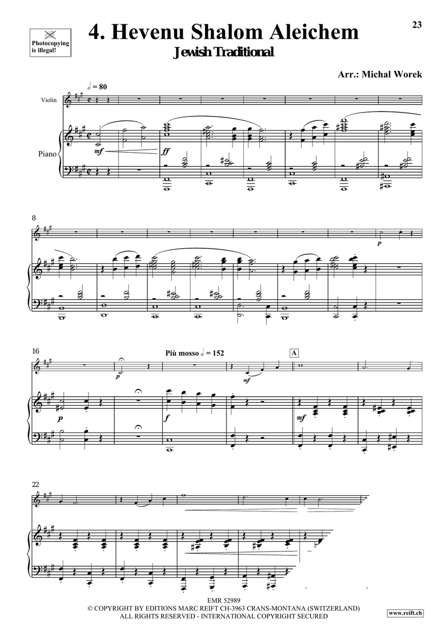 Around The World Volume 7 Violin Solo scores gallery preview page 8