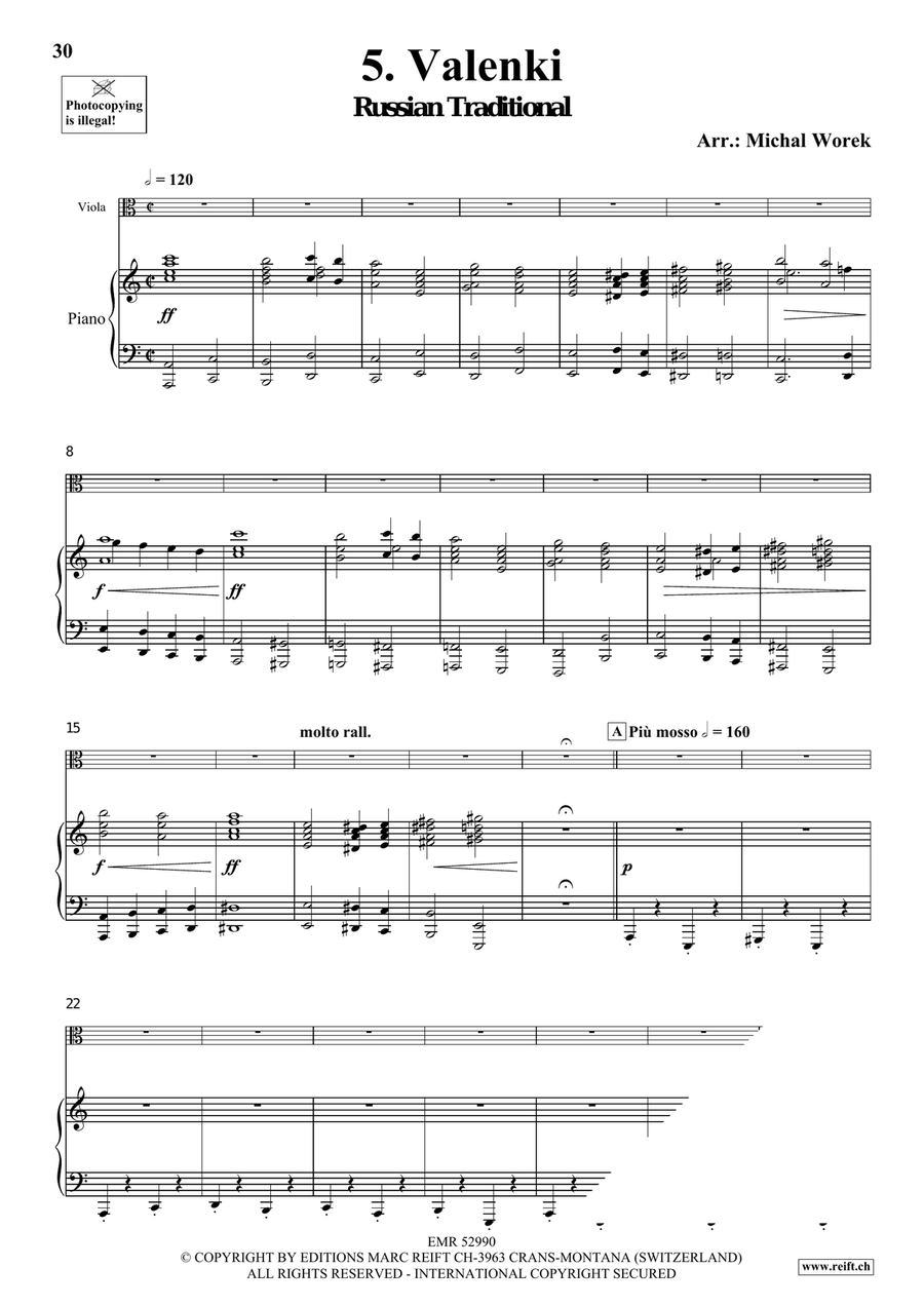 Around The World Volume 7 Viola scores gallery preview page 9