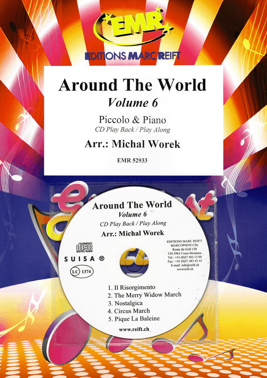 Around The World Volume 6 Piccolo scores gallery preview page 1