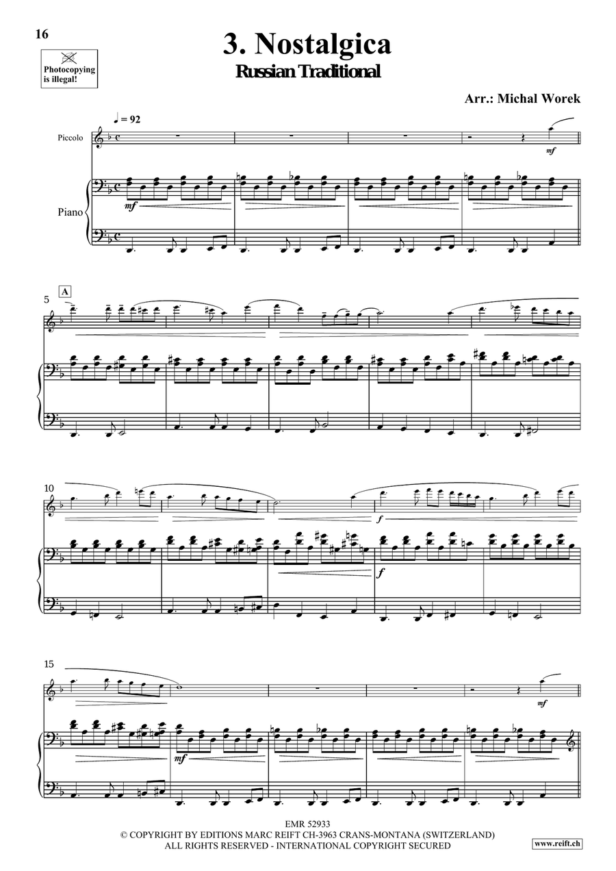 Around The World Volume 6 Piccolo scores gallery preview page 9