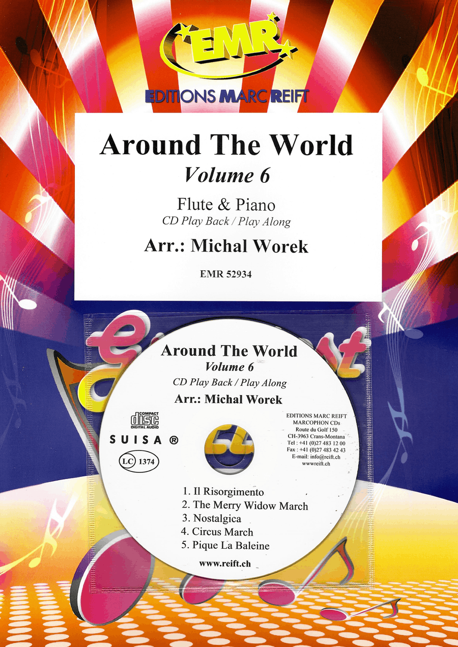 Around The World Volume 6 Flute Solo scores gallery preview page 1