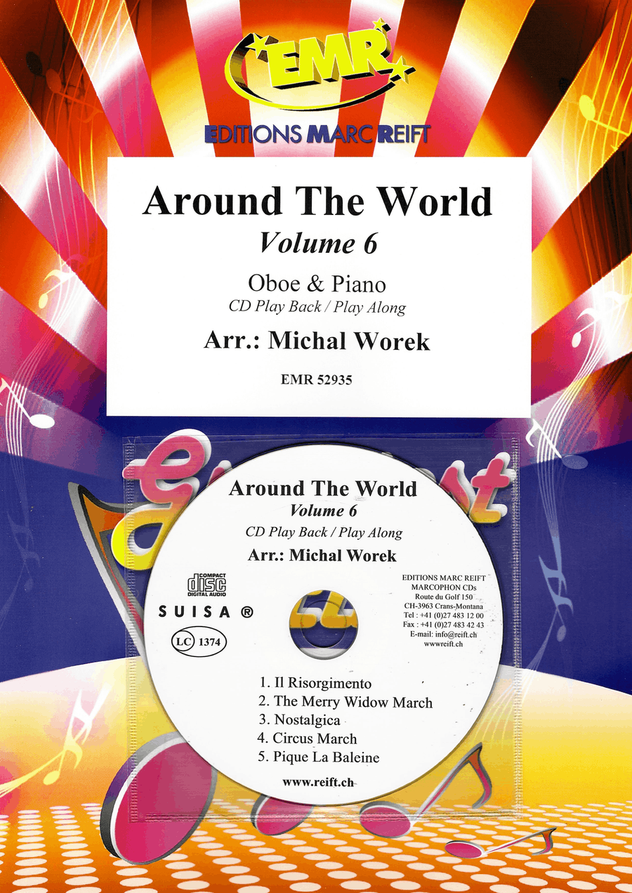 Around The World Volume 6 Piano Accompaniment scores gallery preview page 1