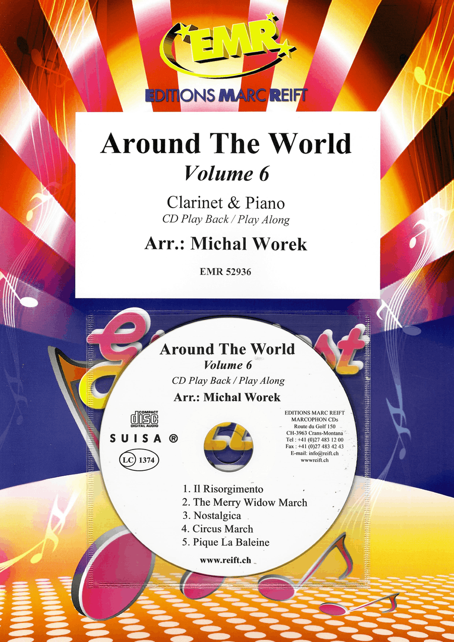 Around The World Volume 6 Clarinet Solo scores gallery preview page 1