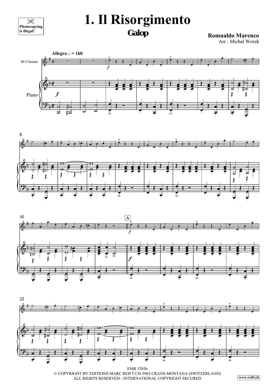 Around The World Volume 6 Clarinet Solo scores gallery preview page 5