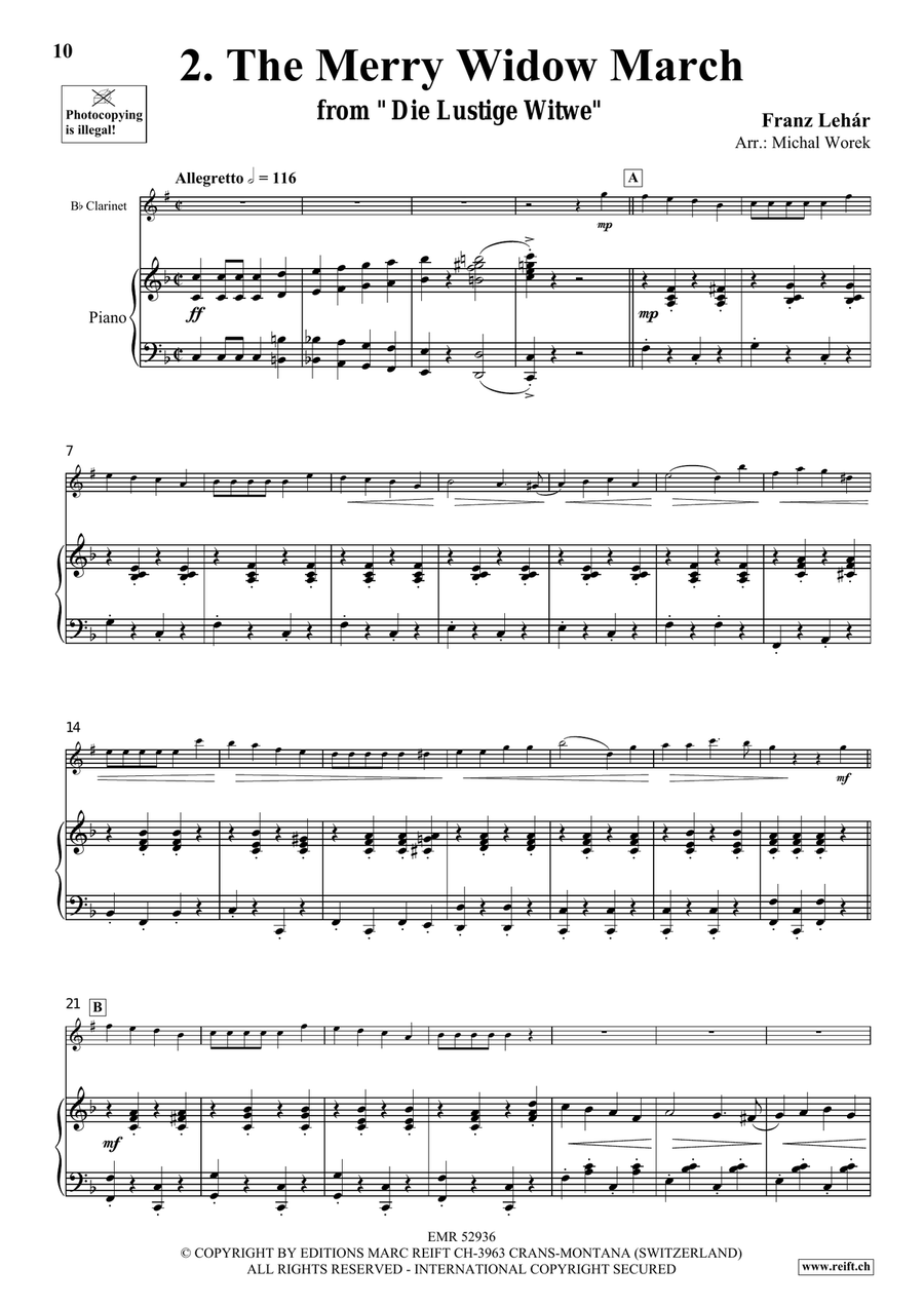 Around The World Volume 6 Clarinet Solo scores gallery preview page 7