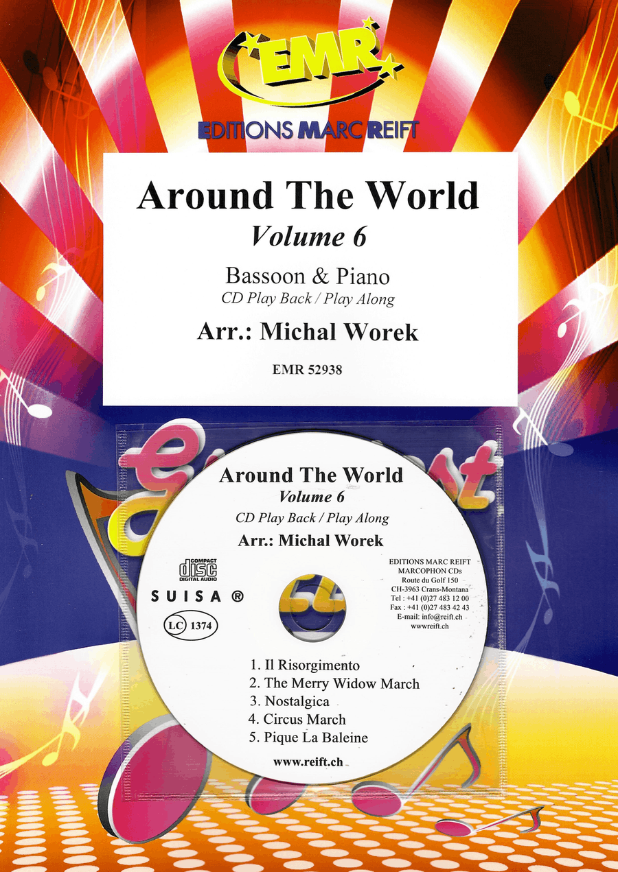 Around The World Volume 6 Bassoon Solo scores gallery preview page 1