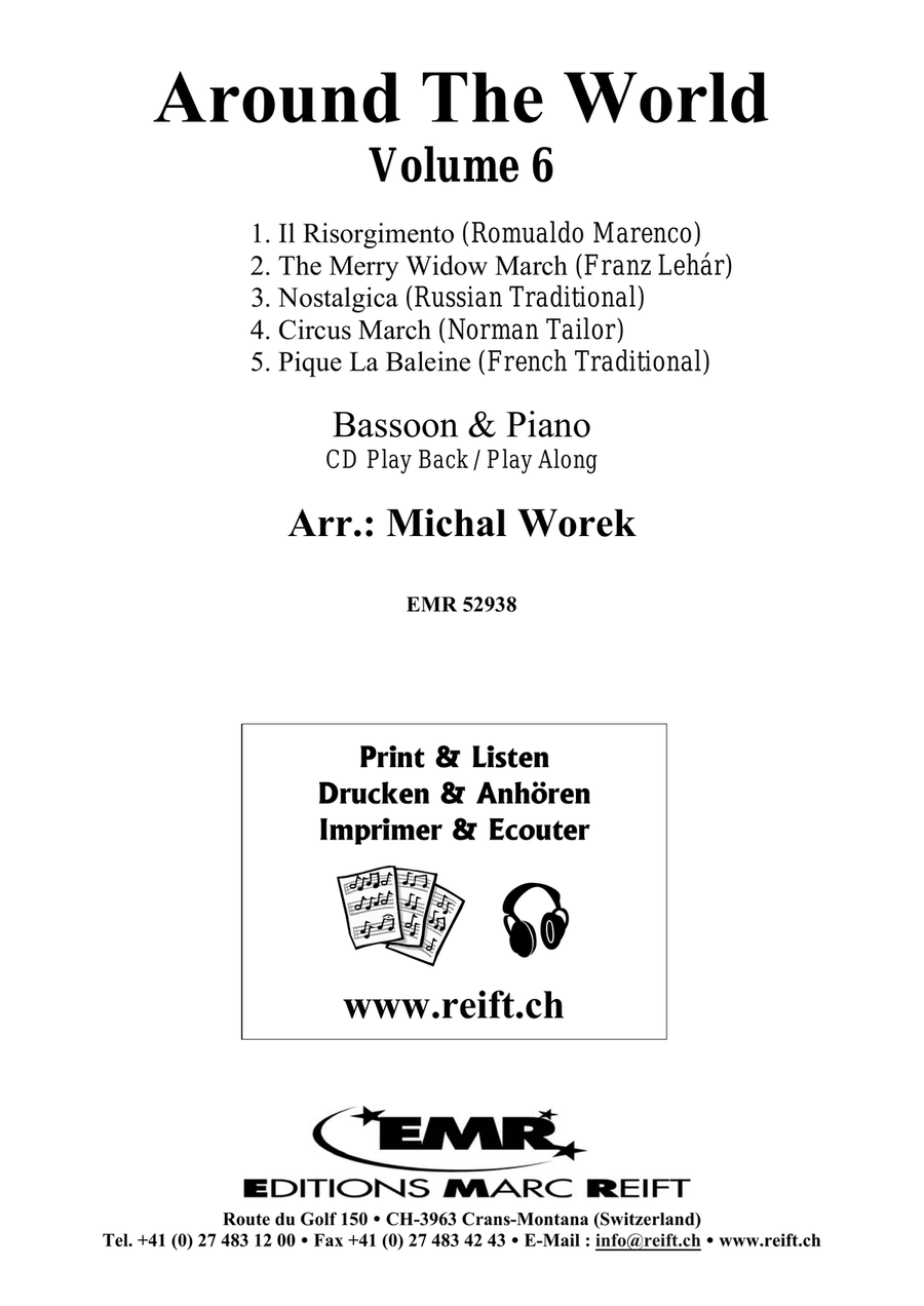 Around The World Volume 6 Bassoon Solo scores gallery preview page 2