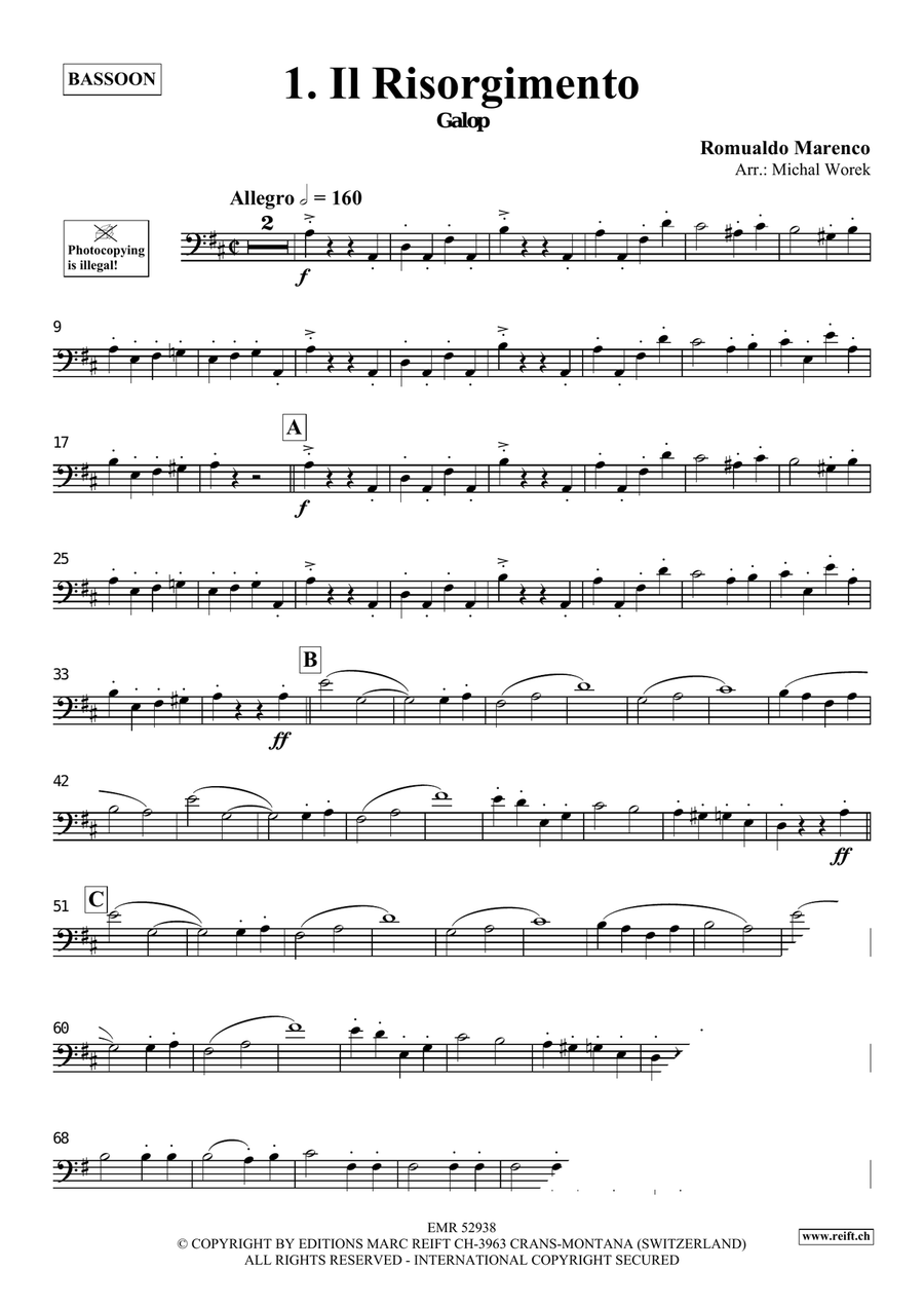 Around The World Volume 6 Bassoon Solo scores gallery preview page 4