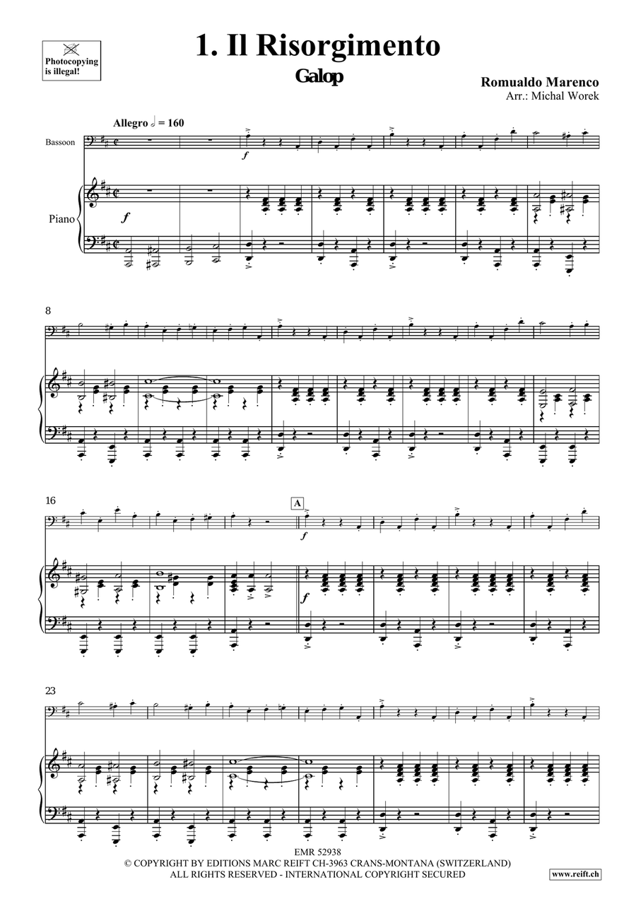 Around The World Volume 6 Bassoon Solo scores gallery preview page 5