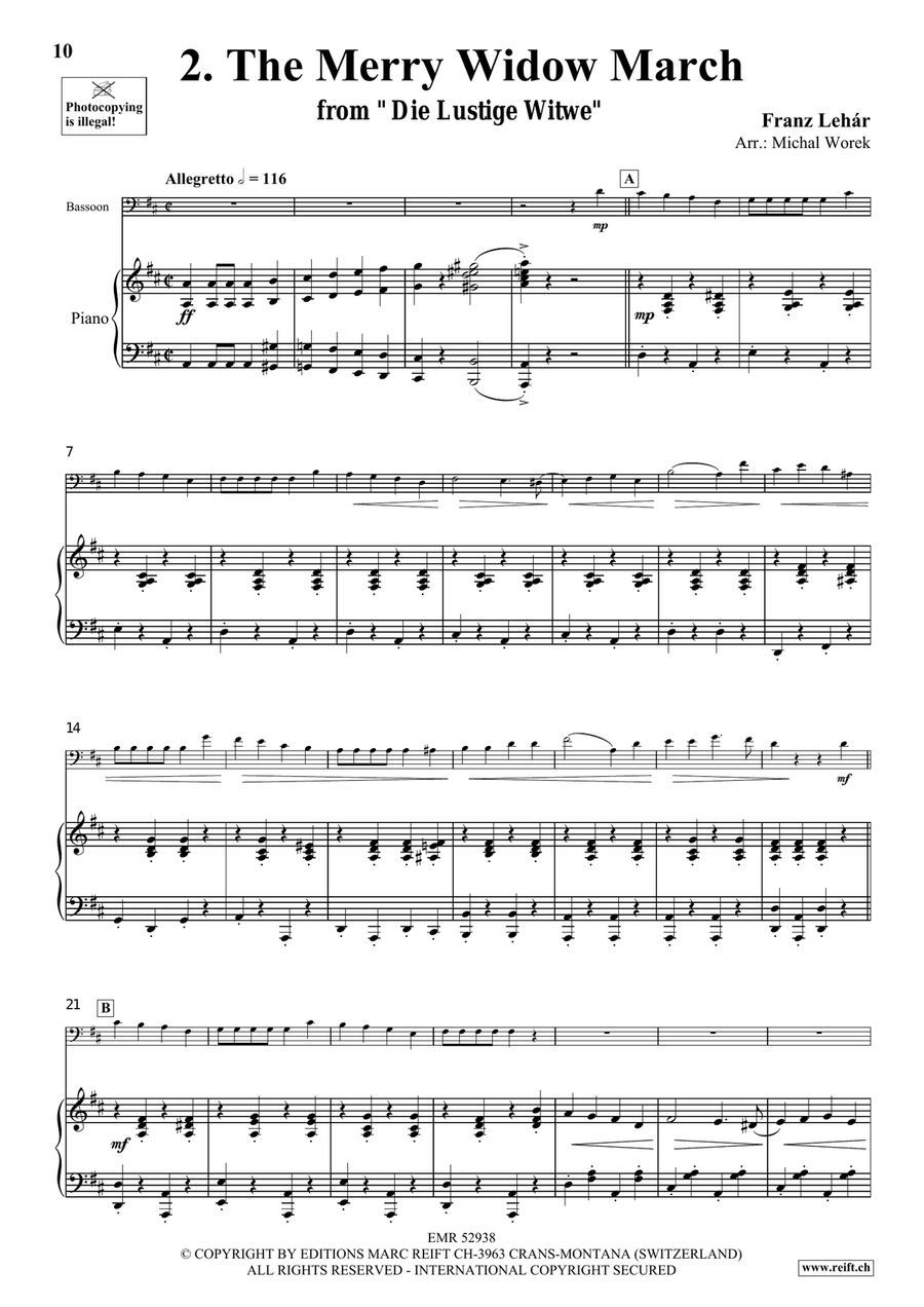 Around The World Volume 6 Bassoon Solo scores gallery preview page 7