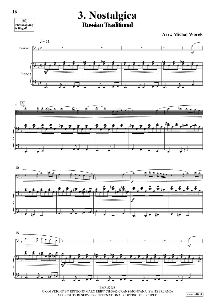 Around The World Volume 6 Bassoon Solo scores gallery preview page 9