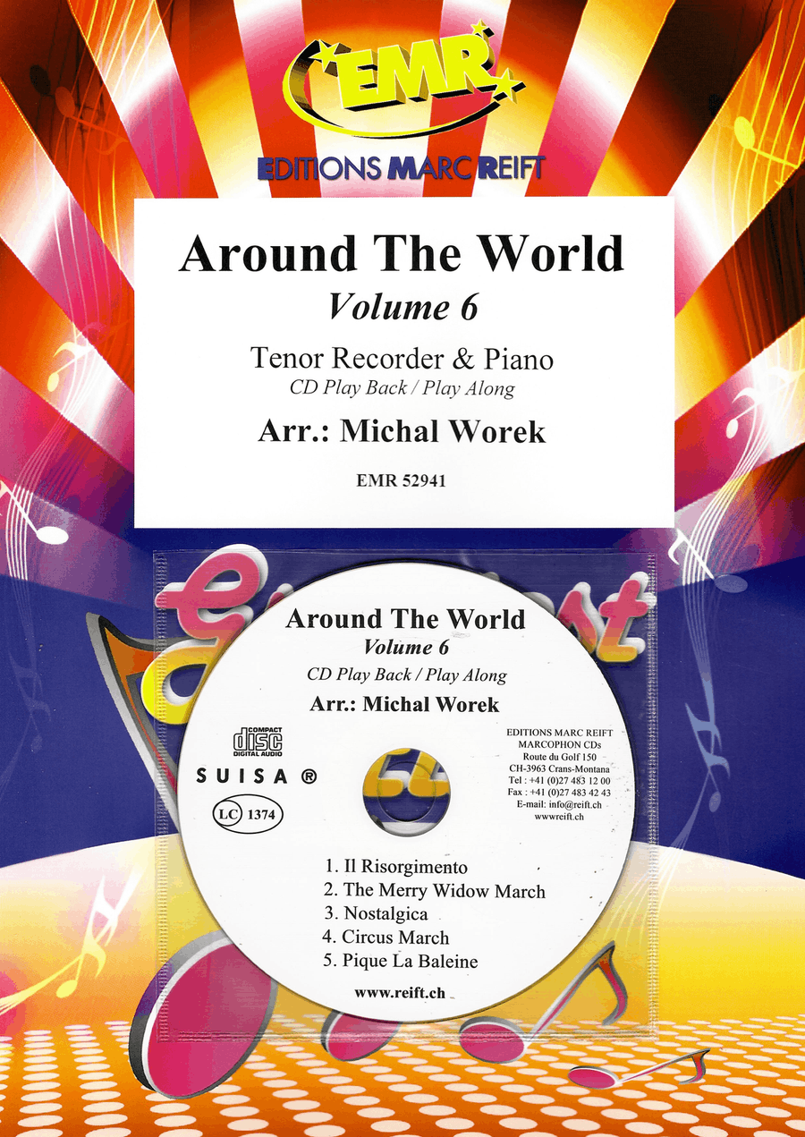 Around The World Volume 6 Tenor Recorder scores gallery preview page 1