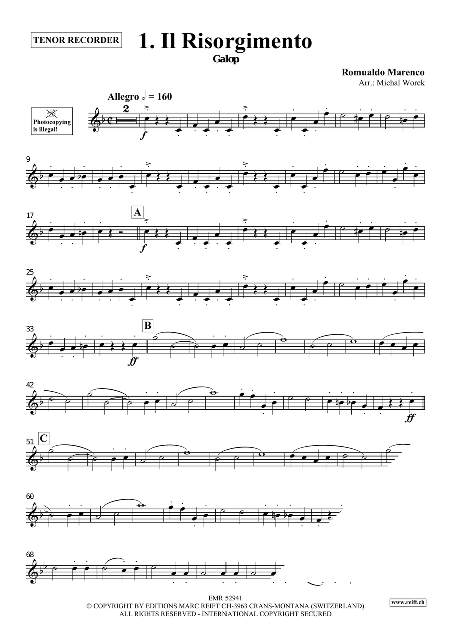 Around The World Volume 6 Tenor Recorder scores gallery preview page 4