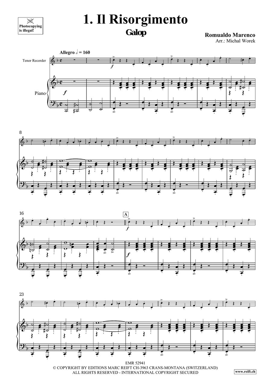 Around The World Volume 6 Tenor Recorder scores gallery preview page 5