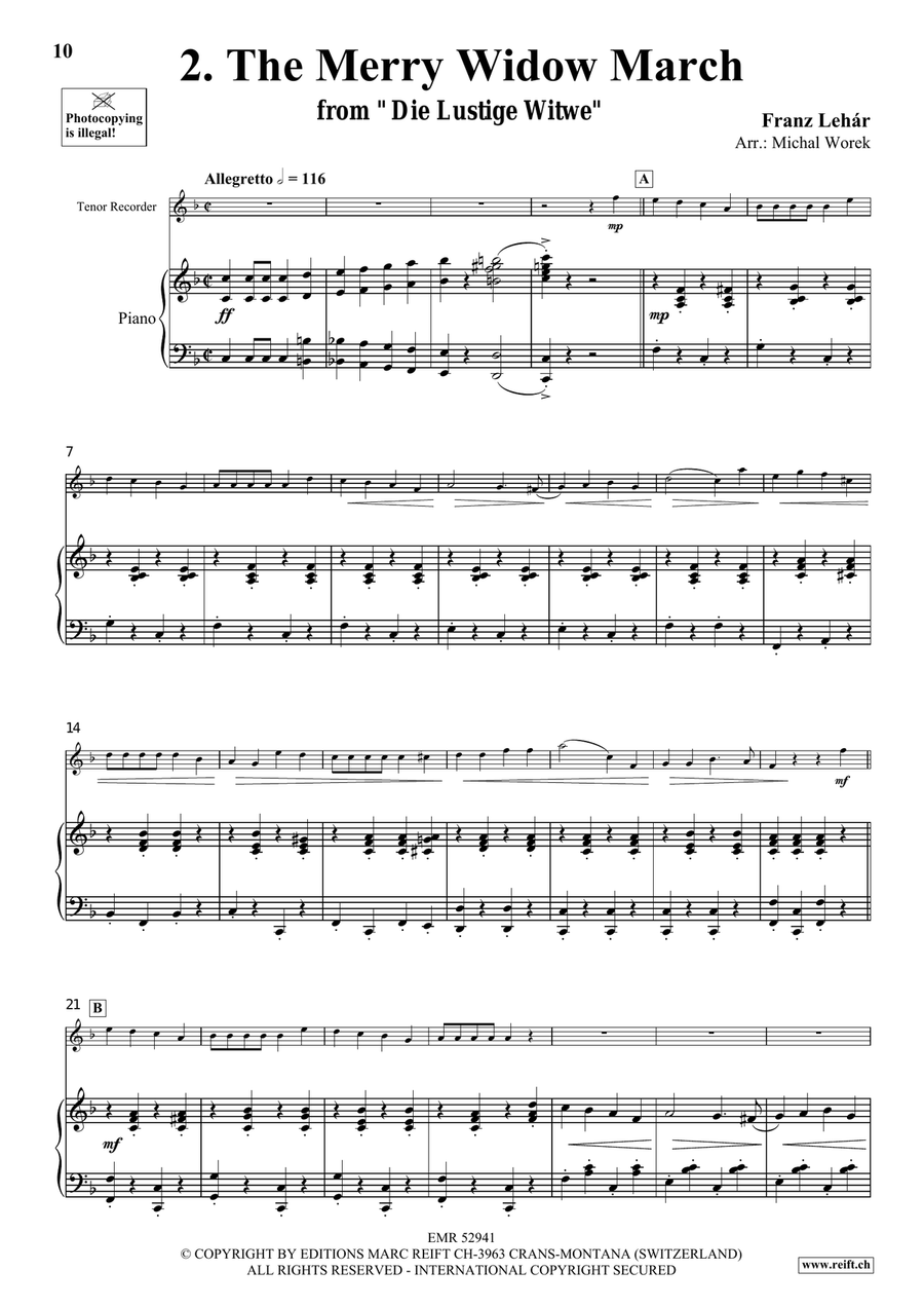 Around The World Volume 6 Tenor Recorder scores gallery preview page 7