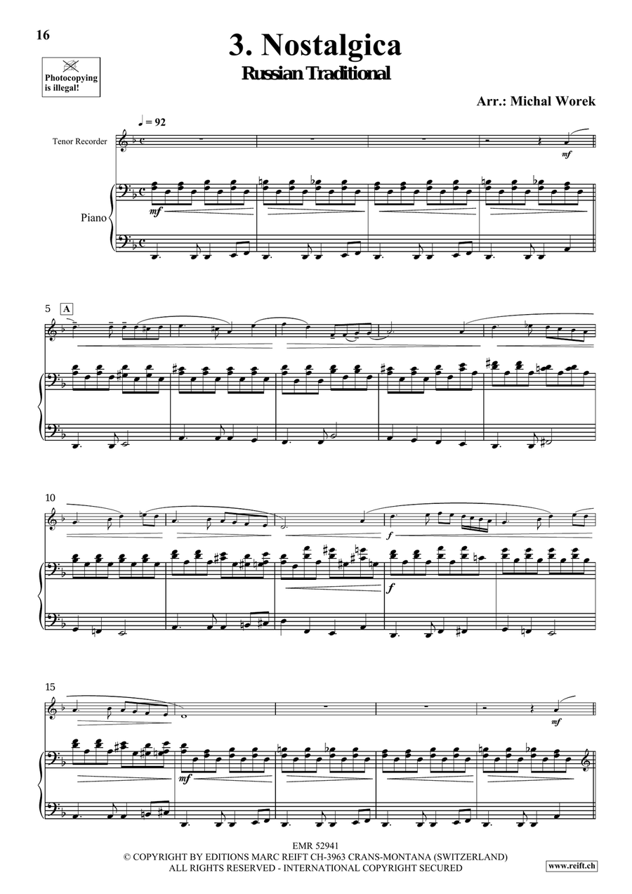 Around The World Volume 6 Tenor Recorder scores gallery preview page 9