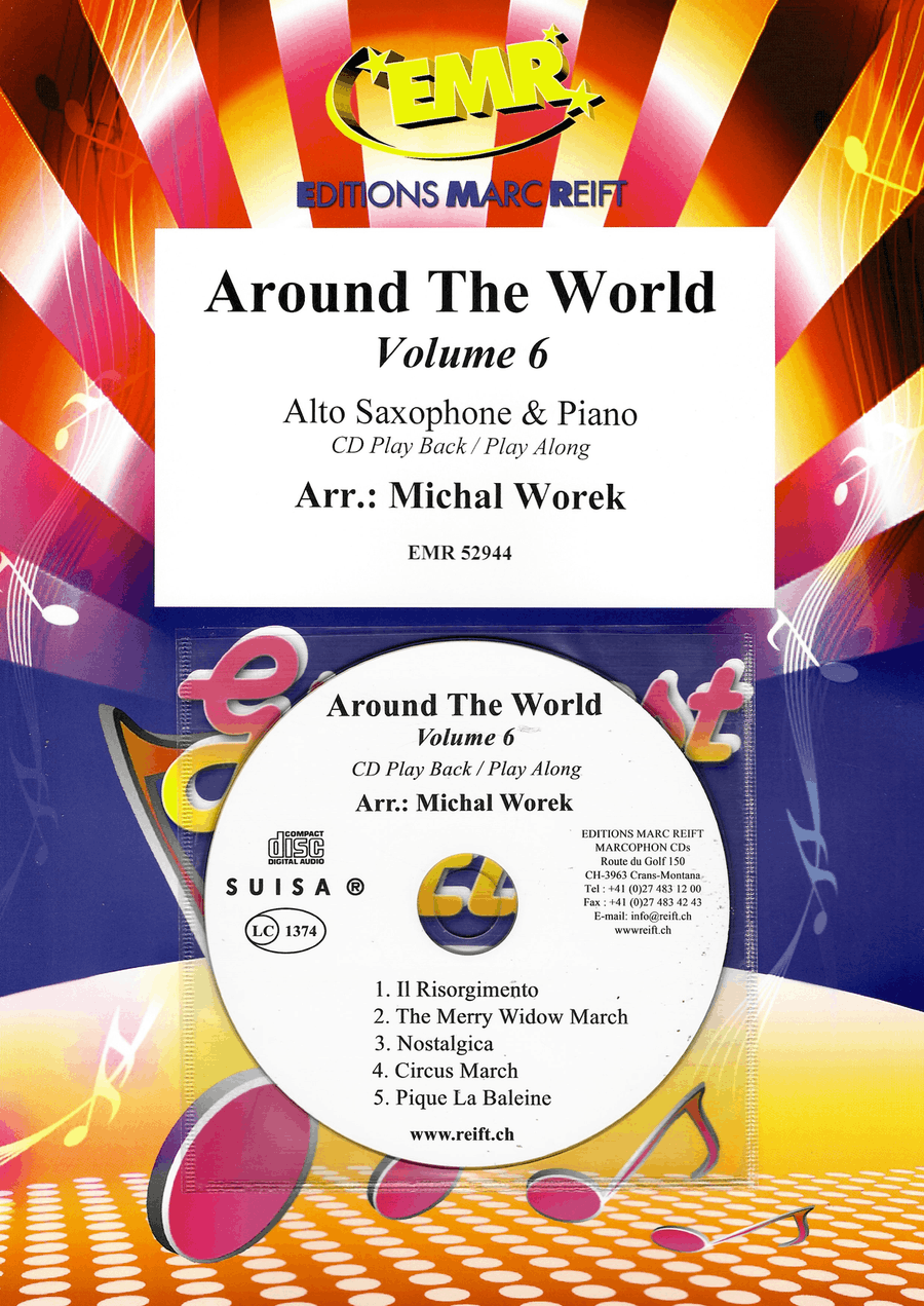 Around The World Volume 6 Alto Saxophone scores gallery preview page 1