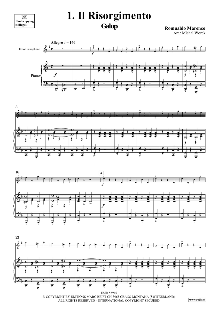 Around The World Volume 6 Tenor Saxophone scores gallery preview page 5