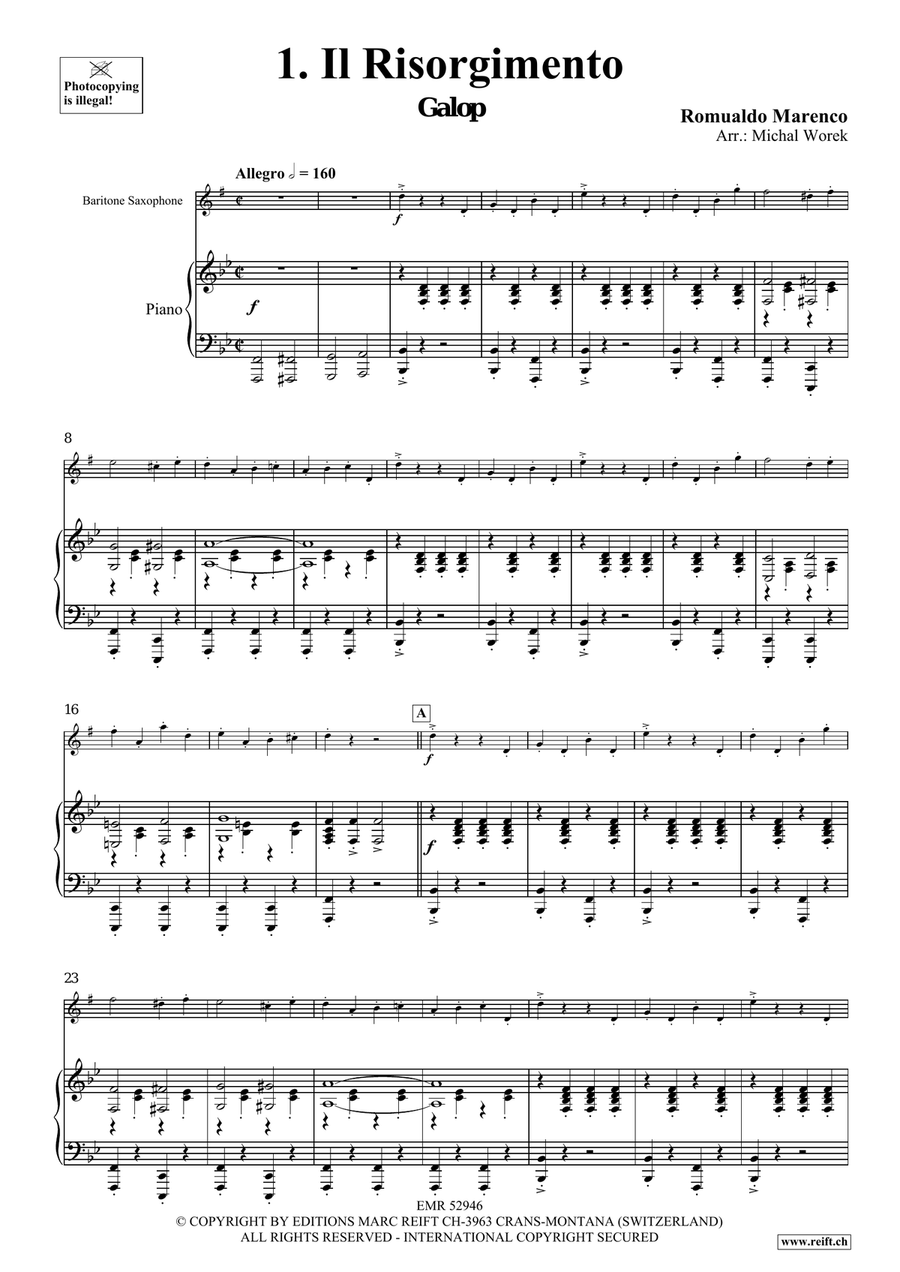 Around The World Volume 6 Baritone Saxophone scores gallery preview page 5