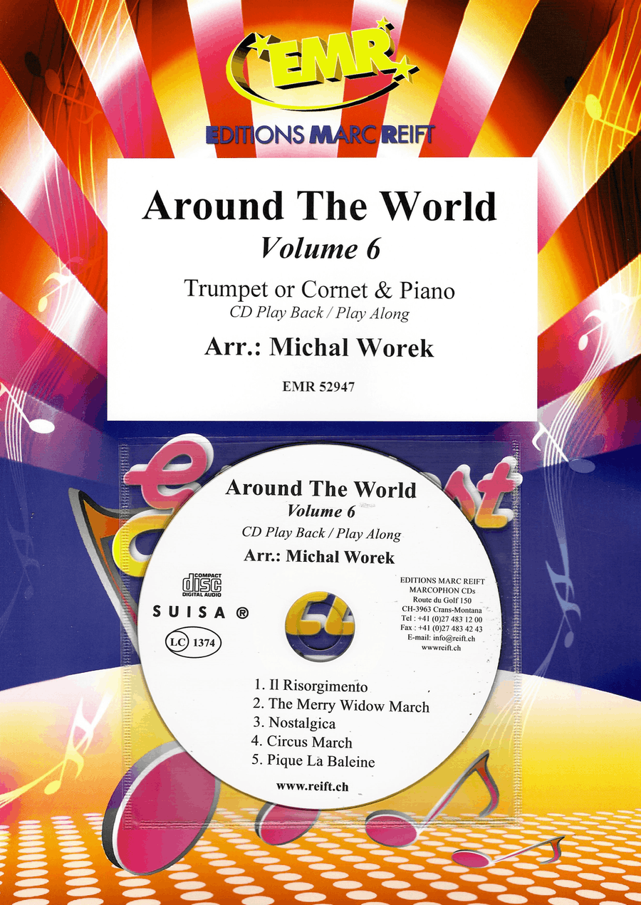 Around The World Volume 6 Cornet scores gallery preview page 1