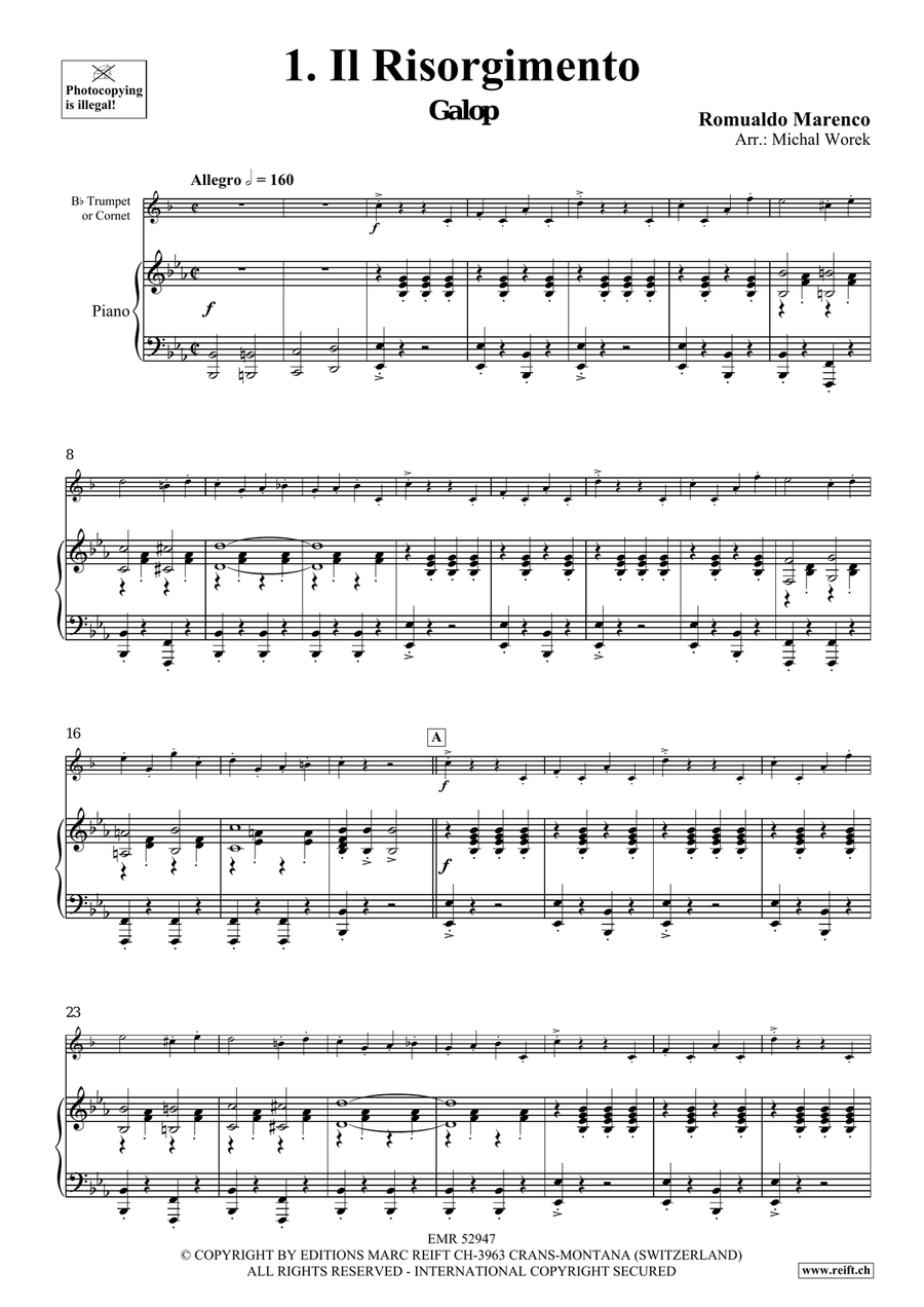 Around The World Volume 6 Cornet scores gallery preview page 5