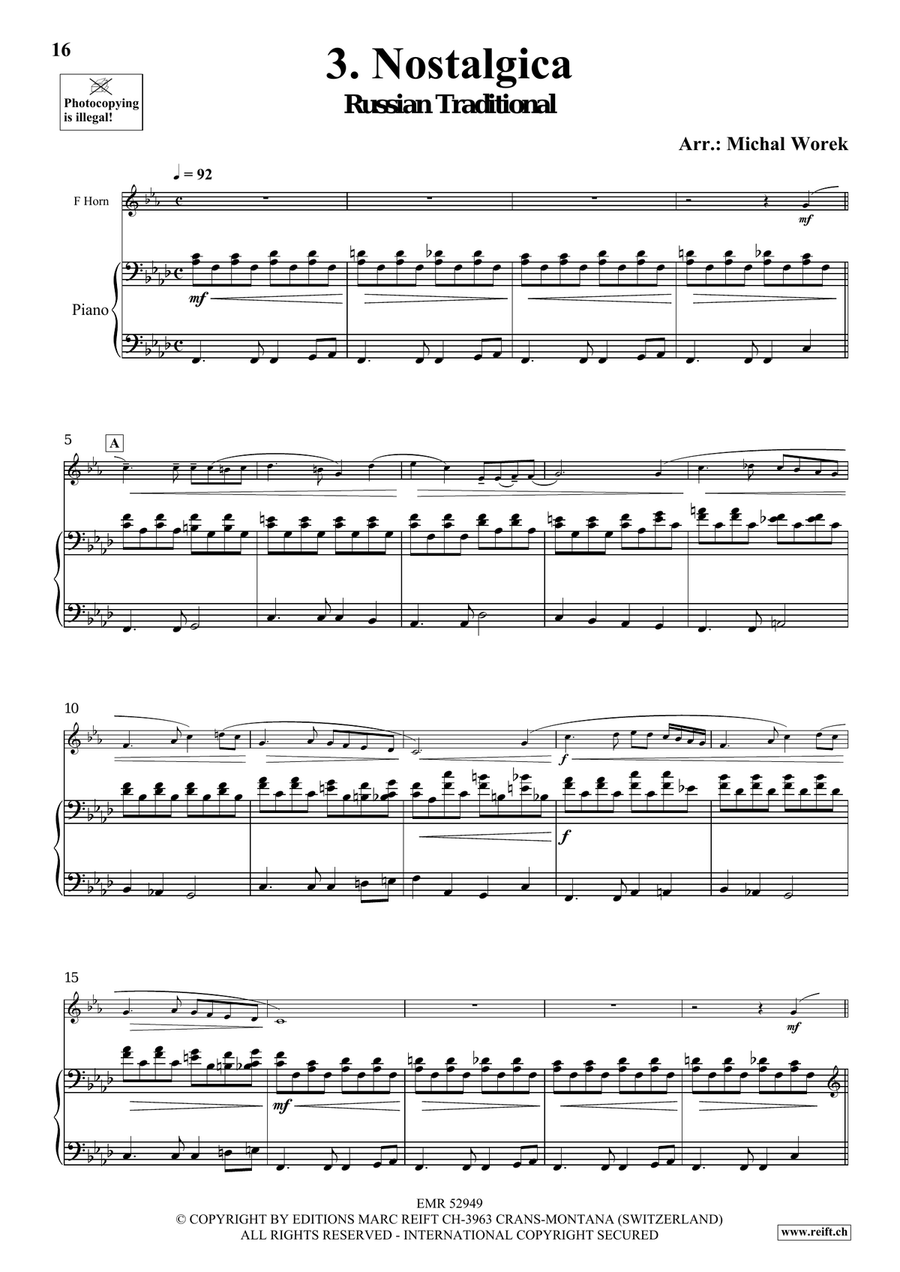 Around The World Volume 6 Horn scores gallery preview page 9