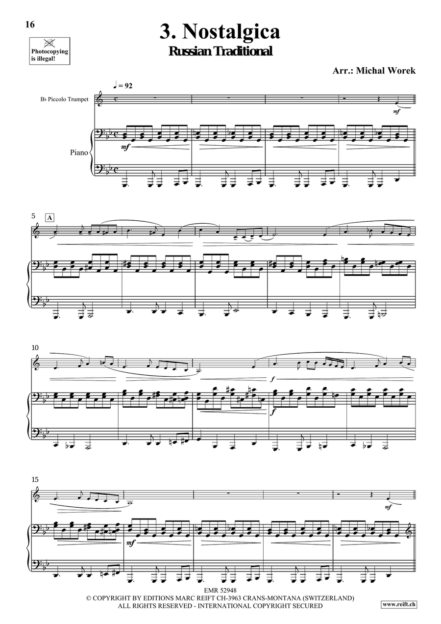 Around The World Volume 6 Piccolo Trumpet scores gallery preview page 9