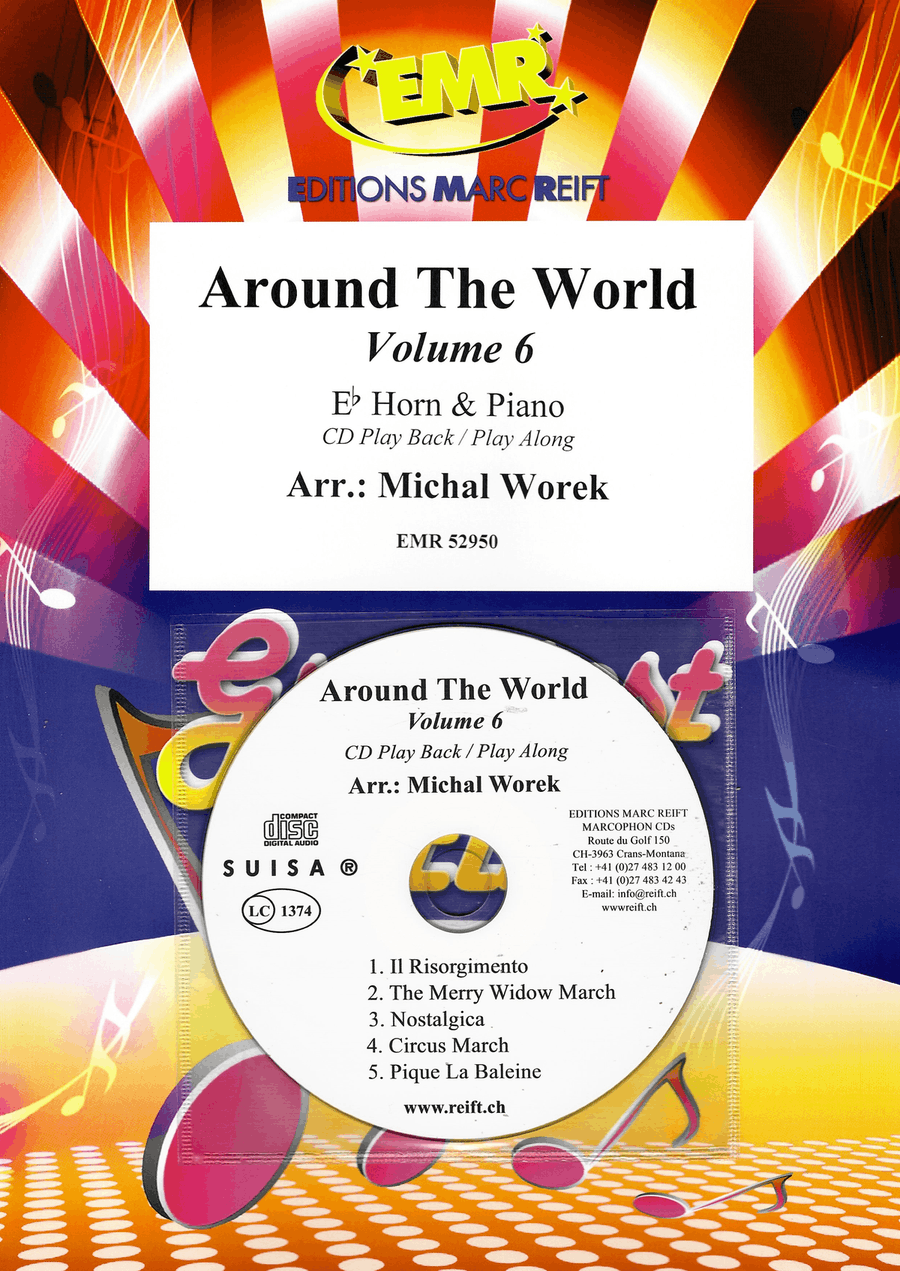 Around The World Volume 6 Horn scores gallery preview page 1
