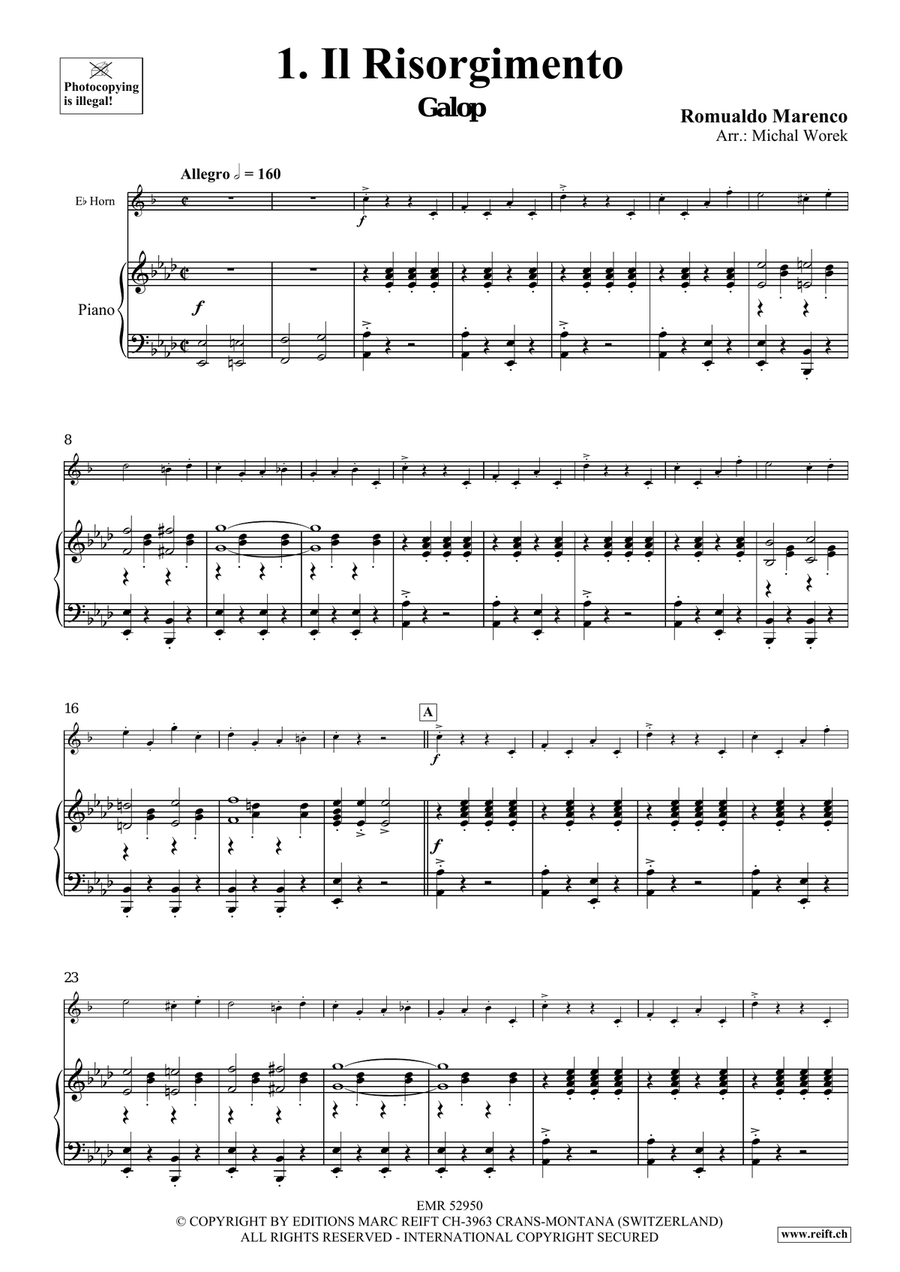 Around The World Volume 6 Horn scores gallery preview page 5