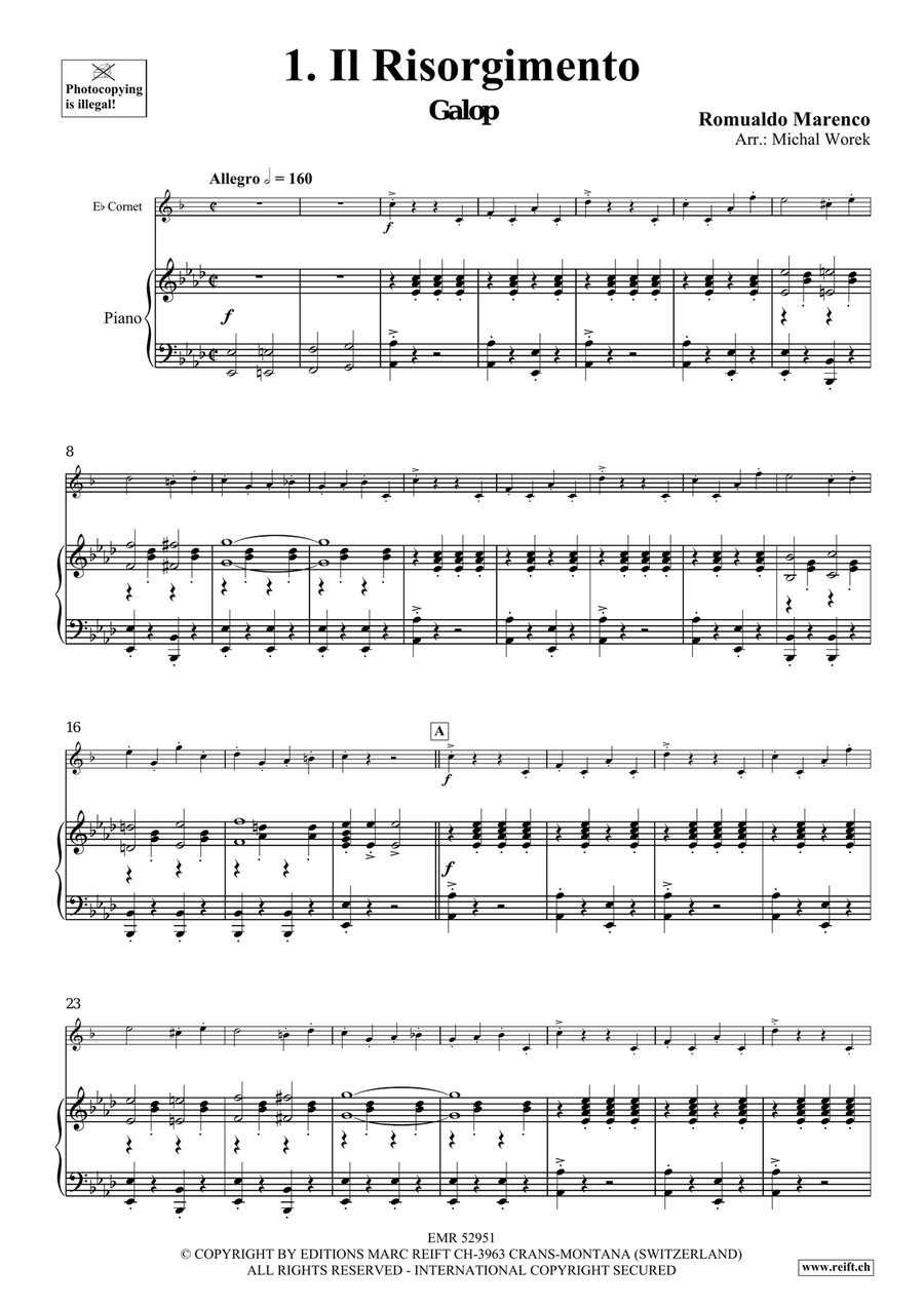 Around The World Volume 6 Cornet scores gallery preview page 5