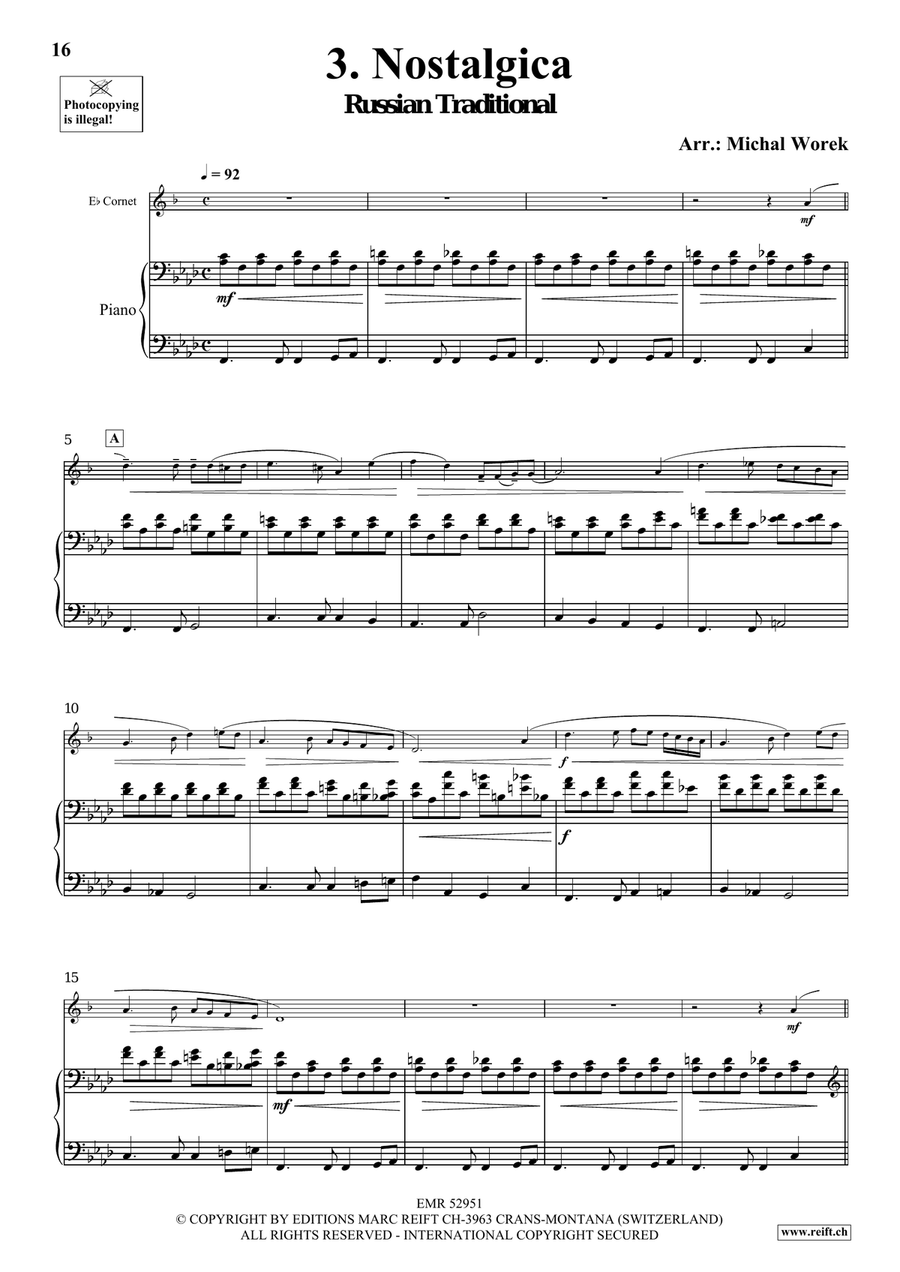 Around The World Volume 6 Cornet scores gallery preview page 9