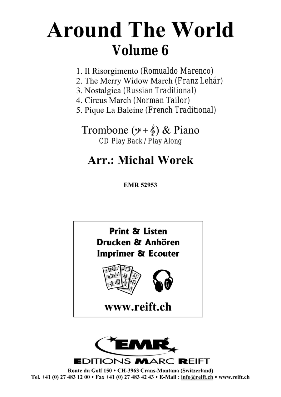 Around The World Volume 6 Piano Accompaniment scores gallery preview page 2