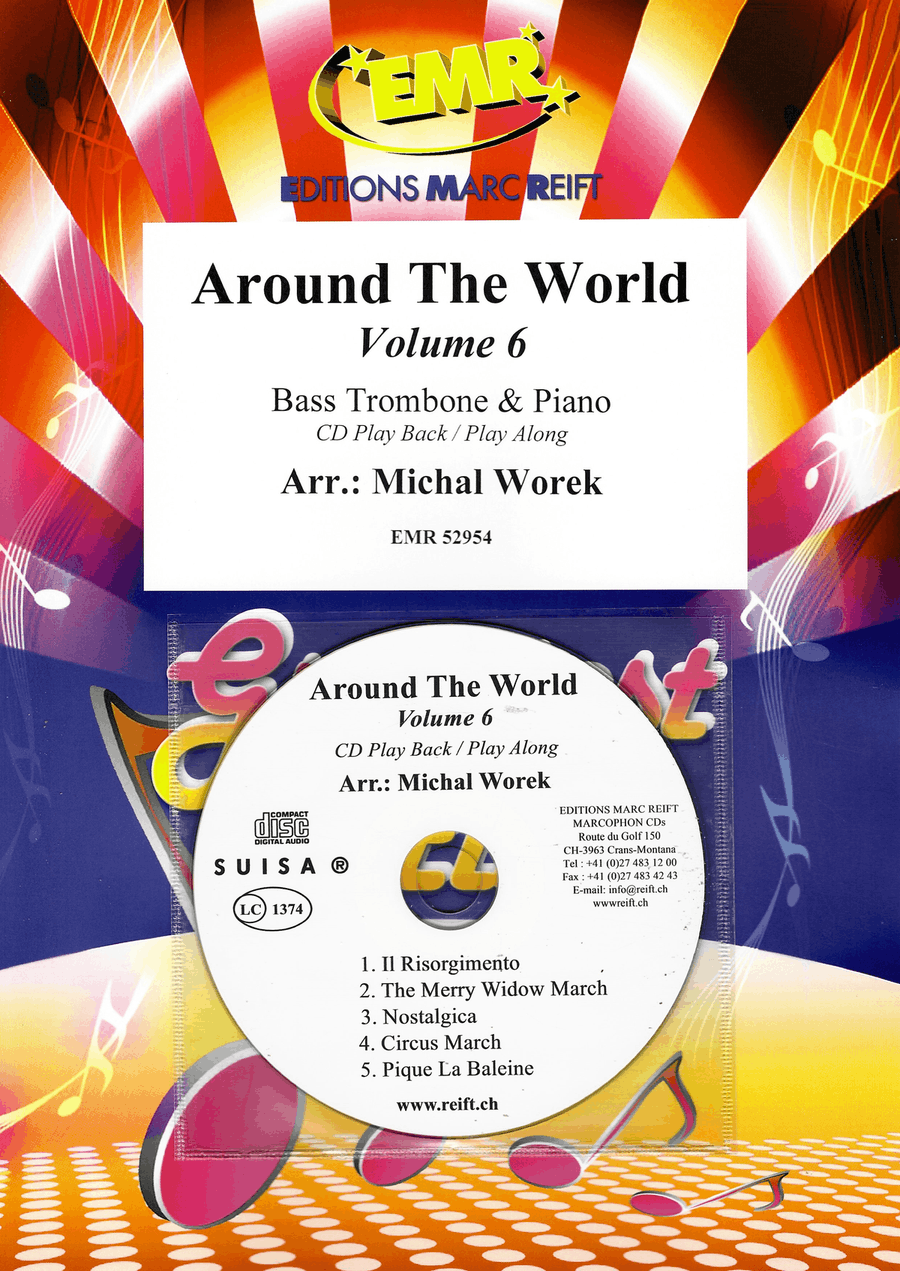 Around The World Volume 6 Trombone scores gallery preview page 1