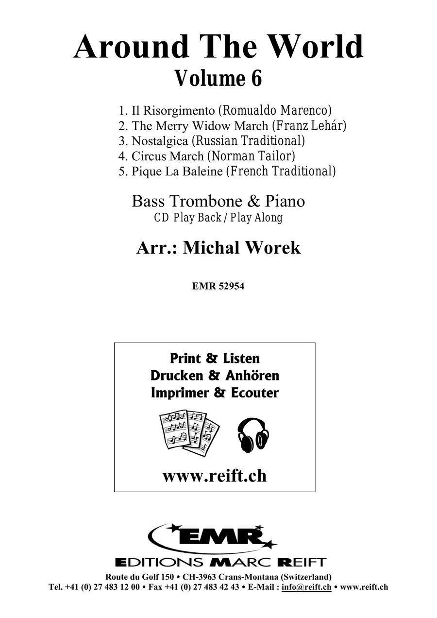 Around The World Volume 6 Trombone scores gallery preview page 2
