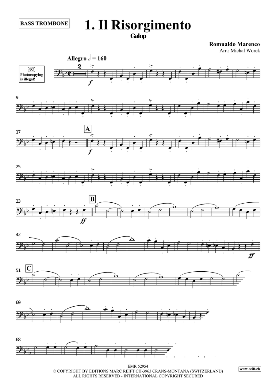 Around The World Volume 6 Trombone scores gallery preview page 4
